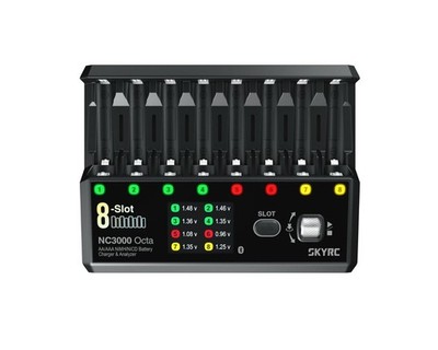 SkyRC NC3000 Octa Ladegerät für AA oder AAA Batterien SK100228-01 