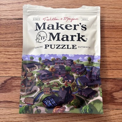 New Makers Mark Puzzle 2021 Ambassador s Christmas Gift Bourbon 