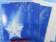 Portal Christmas Cards Magical Falling Snowflake 9 Cards 9 Enveloped Boxed 2003