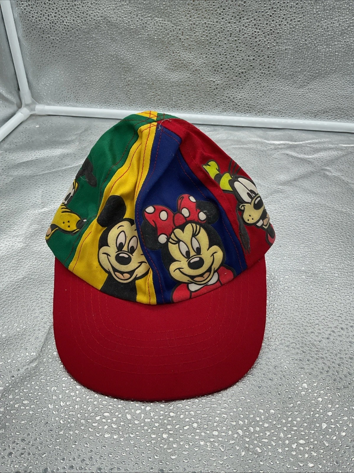 Vintage Goofy's Hat Co Hat Infant One Size Multicolor 90s RARE