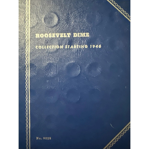 Coin Folder #9029 ***Roosevelt Dime Starting 1946. No Coins, Blank Folder!
