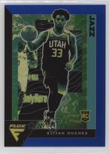2020-21 Panini Flux Rookies Blue Prizm 41/99 Elijah Hughes #249 10qe