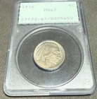 1916 Buffalo Nickel PCGS MS63 Rattler Ogh 5c