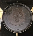 Griswold Cast Iron Griddle Number 9 Large Block.  609