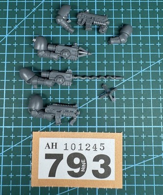 Reiver Bolt Grapple Gun Arm Bundle Scout Phobos 40k Bits Space Marines Heresy