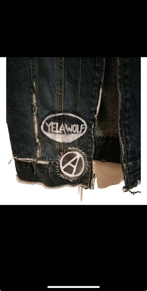 Chaleco vaquero Yellawolf talla XS se ajusta como un pequeño Foto 4 de 4