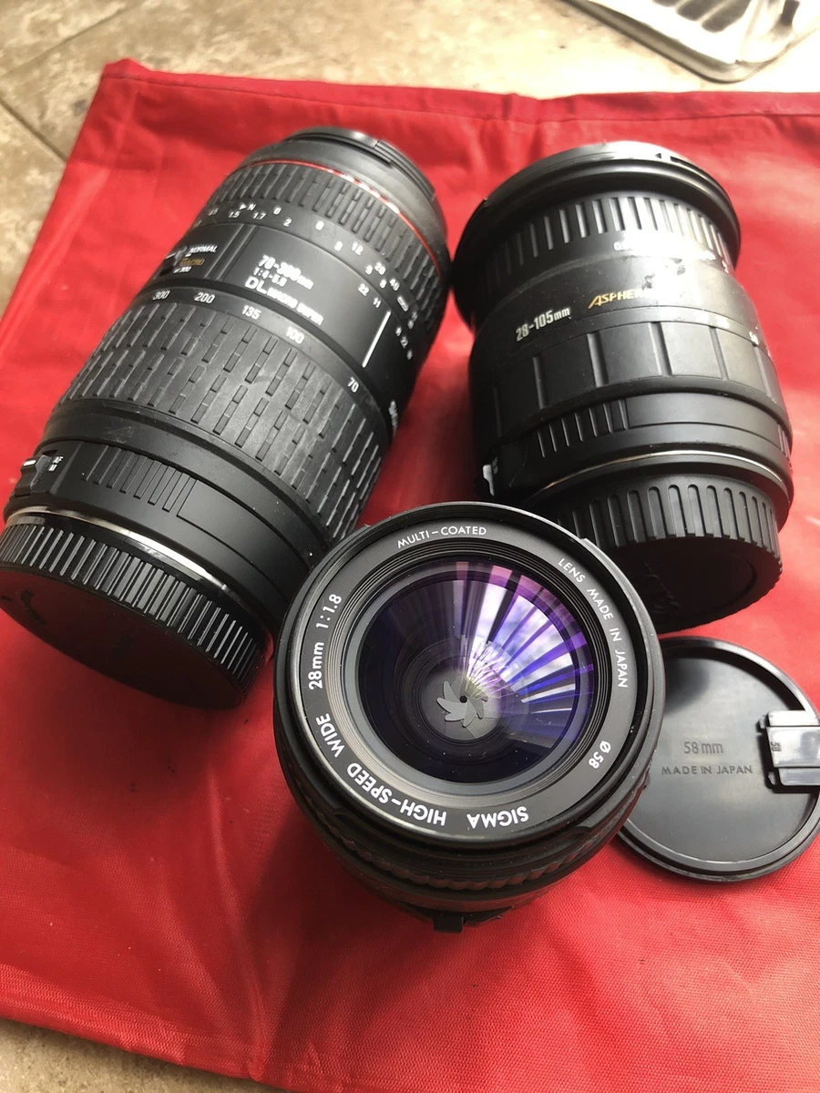 Sigma f/1.8 Camera Lenses 28mm Focal for sale - eBay