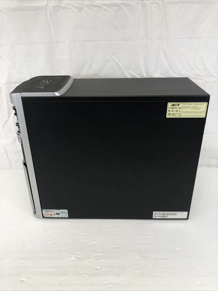Acer Aspire E380 MT Desktop AMD Athlon 64 x2 2.3GHz 4GB RAM 250GB HDD Windows XP - Image 2 of 4