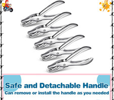 5 Pcs Single Hole Punch Circle Small 1/8 inch One Hole Punch Bulk for Craft T...