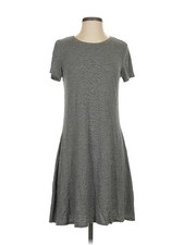 Amazon Essentials Women Gray Casual Dress XS