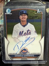2023 Bowman Chrome #CPA-DSA Dangelo Sarmiento Prospect Autographs
