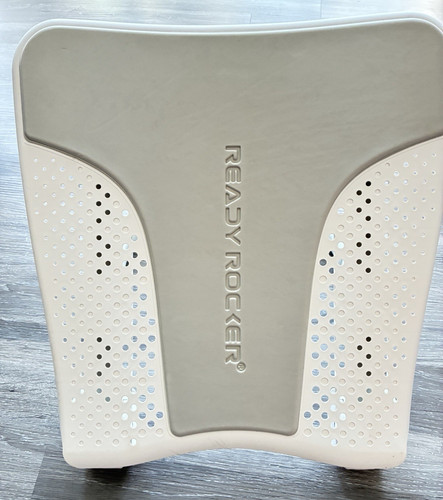 Ready Rocker 3.0 Portable Rocking Chair Lumbar Back Support Adjustable White