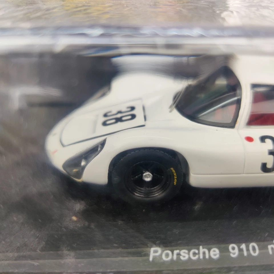 SPARK PORSCHE 910 #38 LE MNS 1967 J.NEERPASCH R.STOMMELEN 1:43 S3465 IN SCATOLA - Immagine 3 di 4
