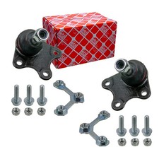 2 x FEBI Traggelenk vorn für VW Polo 9N Fox A2 Ibiza 6L Fabia bis Bj.2007