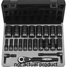 Grey Pneumatic 1/2" Drive x 9/16" Deep Duo-Socket - 6 Point