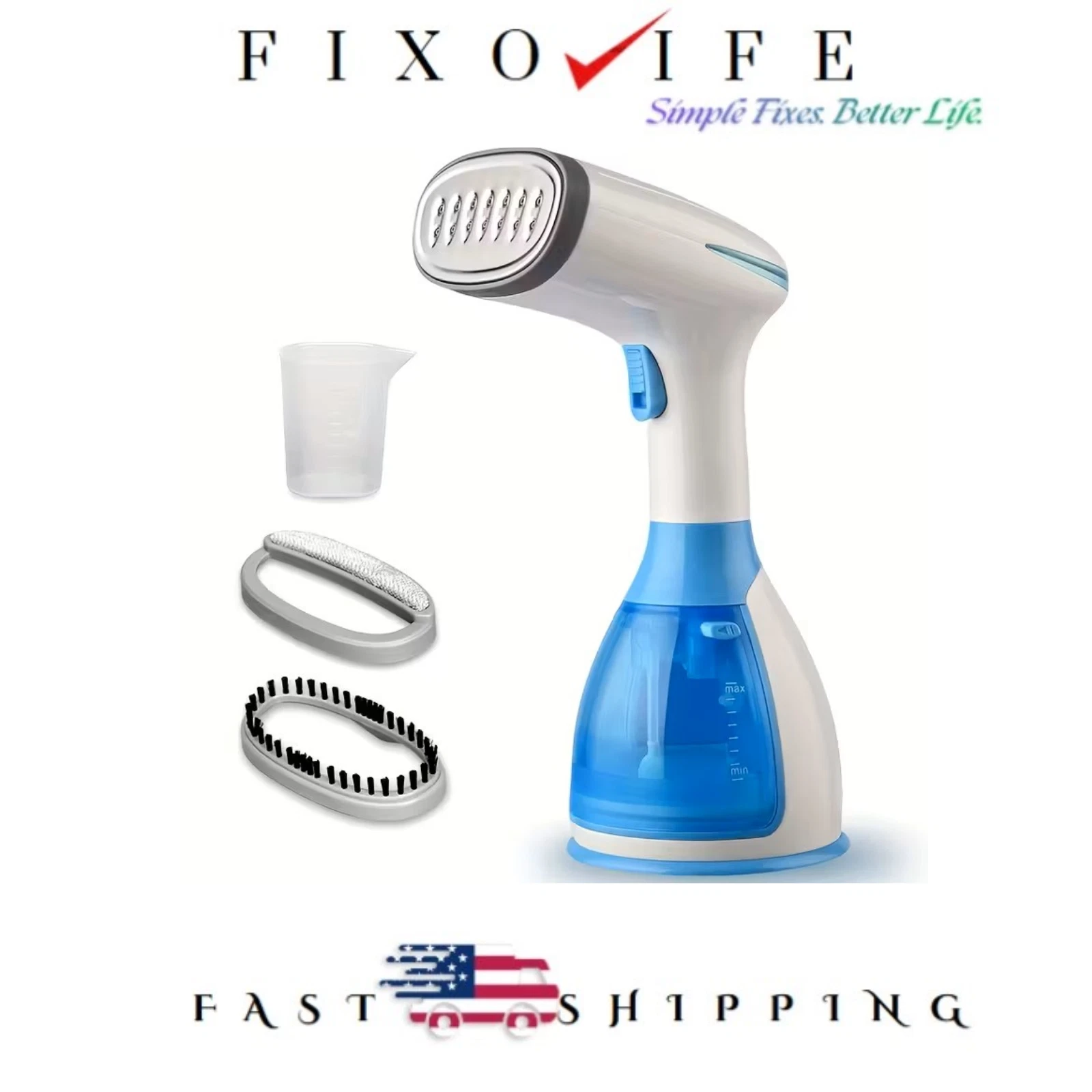 High Power Handheld Steamer 9.47oz Removable Tank 1500W-FAST FREE US SHIPPING
Opens in a new window