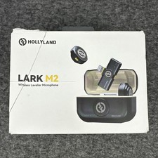 Hollyland Lark M2 Wireless Lavalier Microphone for iPhone 14/13/12, LIGHTNING