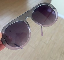 Target Sunglasses oversized, aviators, aviator, purple gradient lens Retro Style