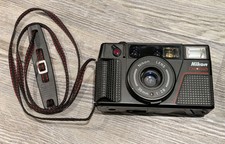 Vintage Nikon One Touch 35mm Film Point and Shoot Camera Japan Parts Only