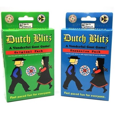 Dutch Blitz Original & Erweiterung, schnelles Familienkartenspiel, 2-4 Spieler UK