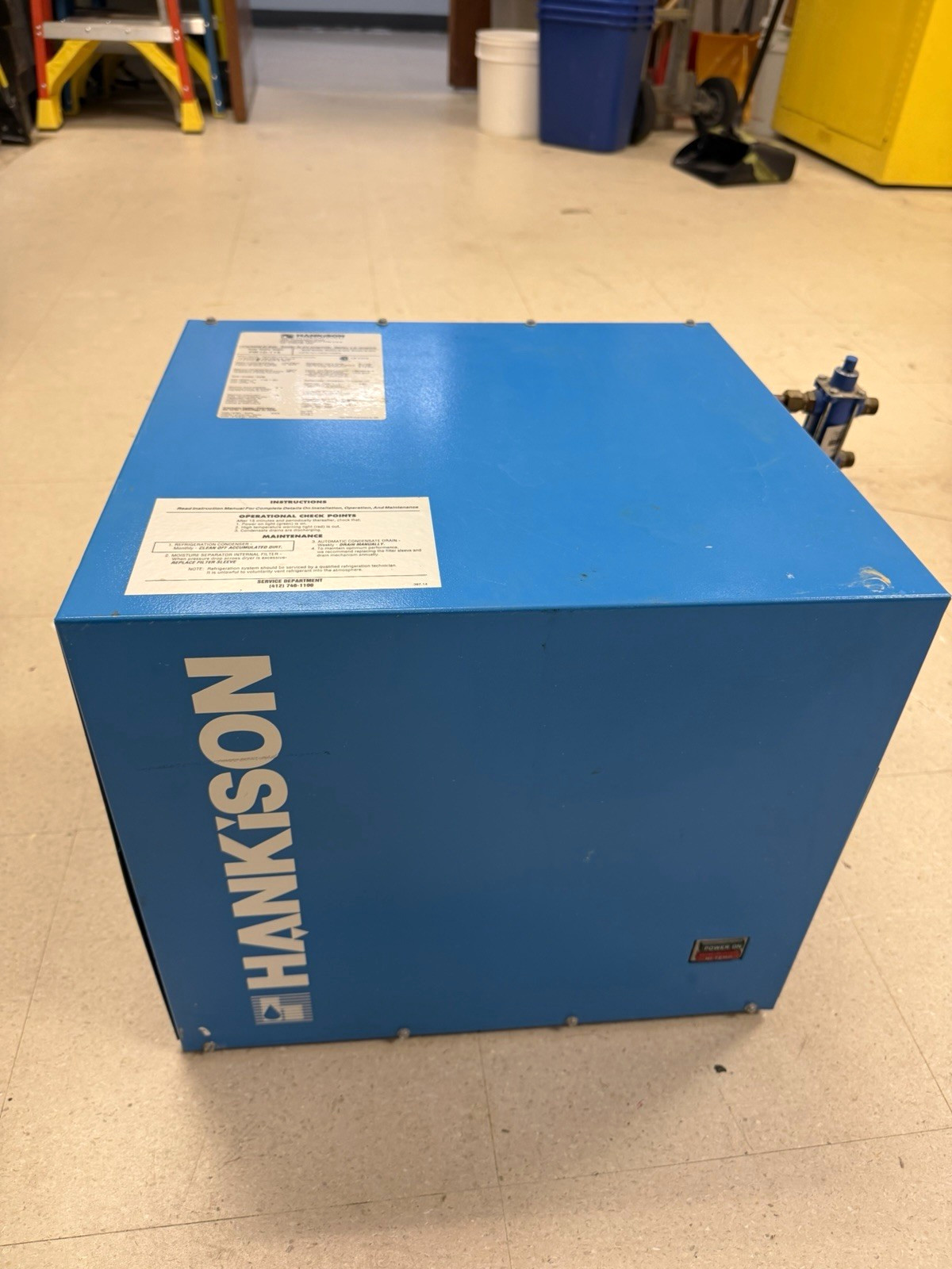 Hankison PR10-115 Refrigerated Compressed Air Dryer 10 SCFM 200 PSIG 1HP