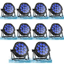 20pcs 14x15W Par Stage Light RGBW Waterproof LED Beam Light Disco Party Outdoor
