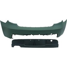 Tuning Sport Sto�stange hinten f�r BMW 1er E87 E81 2004-2011 ohne PDC Auspuff li