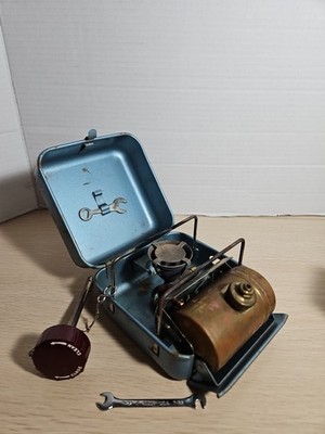 Vintage OPTIMUS 8R Camp Pack Stove  Made In Sweden