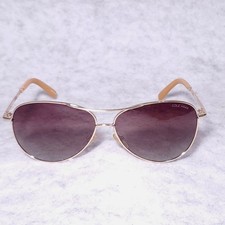 COLE HAAN SUNGLASSES VTG C1669 AVIATOR GOLD POLARIZED LENS