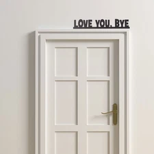 Aesthetic Wooden Wall Decoration with Humor Perfect for Home Entrances