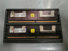 Kingston 8GB Kit (2 x 4GB) PC2-5300F - DDR2 - ECC Registered Server RAM - Used