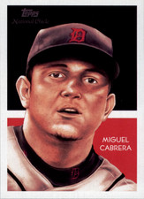 Miguel Cabrera 2010 Topps National Chicle #71 Detroit Tigers Baseball Card