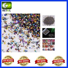 High-Quality Irregular Metallic Crushed Glass 100g for Art  Craft Projects
