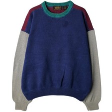 Vintage 80'S-90'S Eddie Bauer cotton knit sweater men's size L approx. 