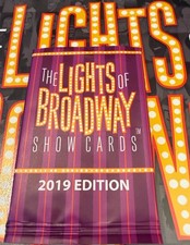 2019 EDITION Lights of Broadway Cards SHOWS, RARE & SUPER RARE HAMILTON*FROZEN