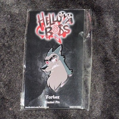 New Shark Robot Helluva Boss  Vortex  Enamel Pin