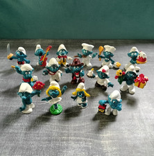 15 Smurfs Vintage Toy Peyo Schleich Papa Smur...