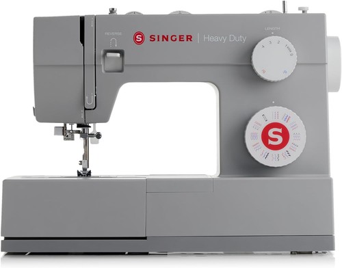 Heavy Duty 4452 Grey High Speed Sewing Machine + Accessories | 32 Built-In Sti