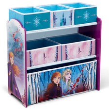 Frozen II Anna Elsa Olaf Juguete Organizador Contenedores de Almacenamiento Niños Jugar Caja Dormitorio