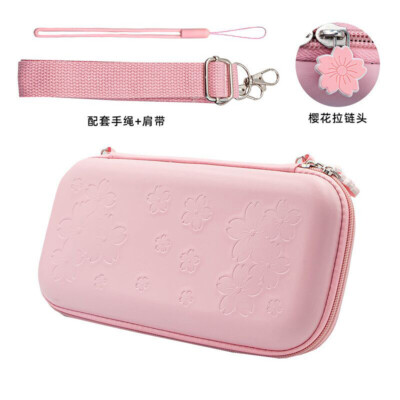 Nintendo Switch / OLED Bundle Pink Travel Pouch With Stand Film