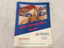 1981 High Performance Dealer Catalog Prices Steve Smith Autosports Santa Ana CA