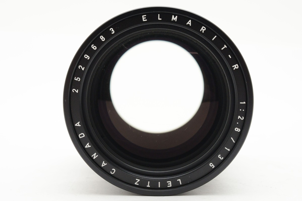 3カム ライカ LEICA ELMARIT-R 135mm F2.8 3CAM Leitz Leica Elmarit-R 135mm F2.8 3 Cam V2 SLR Lens w/ Box [EX+]
