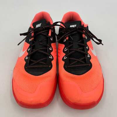 Nike Orange Black Flywire Running Sneakers | Size 8.5 | eBay