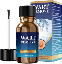 Fast Action Liquid Wart Remover - Maximum Strength Wart Gel - Exclusive Natural
