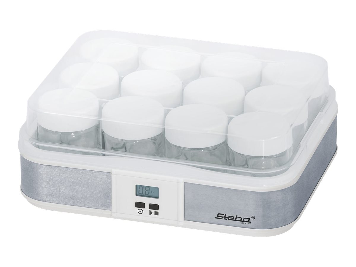 Steba JM 2 Yogurt maker 2.4 litres 21 W stainless steel/white 21 W 183200