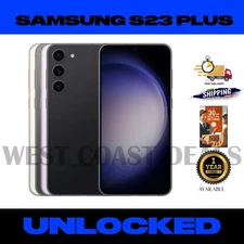New Samsung Galaxy S23 plus 5G SM-S916U 256GB Fact Unlocked/Verizon Smartphone