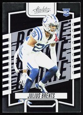 2023 Panini Absolute Retail Julius Brents #169 Rookie RC Indianapolis Colts