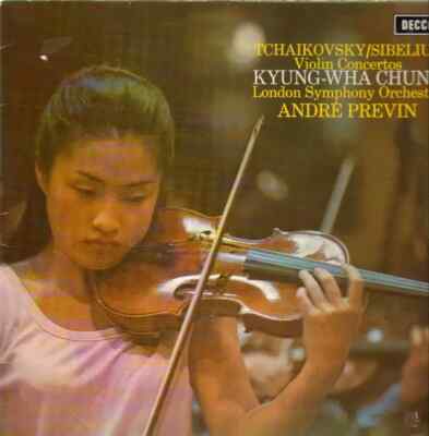 Tchaikovsky, Sibelius Violin Concertos NEAR MINT Decca Vinyl LP
