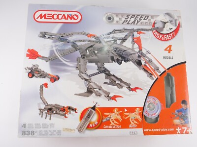 Meccano Speed Play 9902 Unvollständig