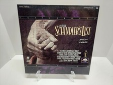 Schindler's List Laserdisc LD Nice Shape NOT DVD